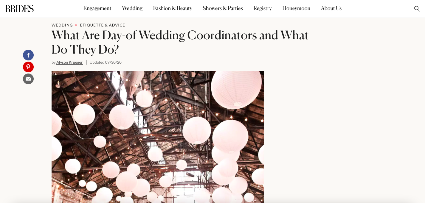 Wedding Coordinator Checklist Brides